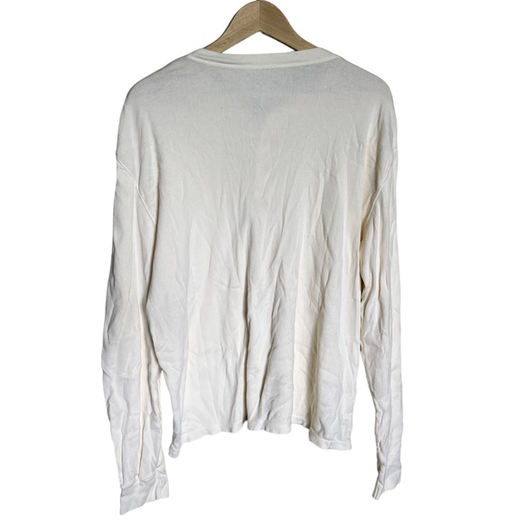 Burt's Bees Baby • Organic Cotton Ivory Henley Ribbed
Shirt - Picture 3 of 7